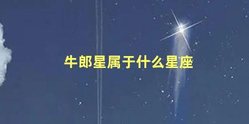 牛郎星属于什么星座