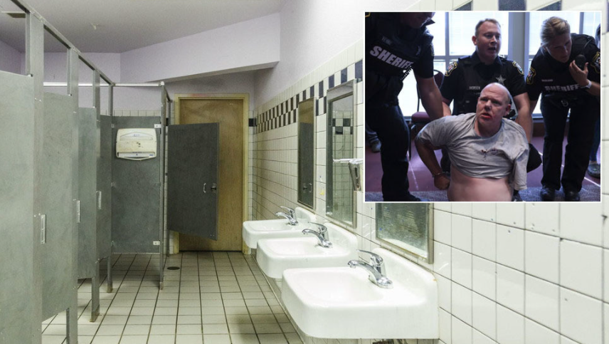 美国女生在厕所被穿裙男生性侵
